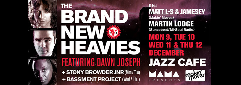 Brand New Heavies at The Jazz Cafe brand new heavies